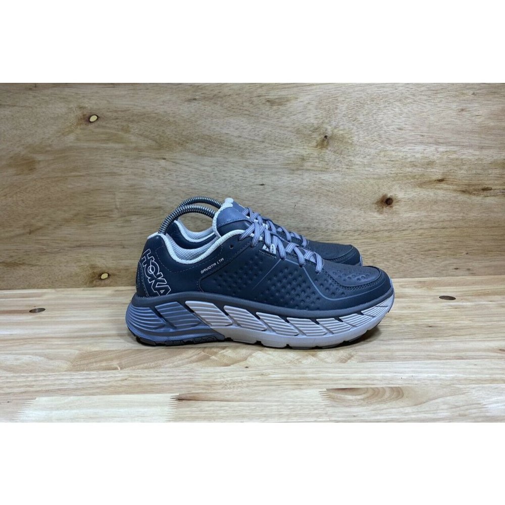 Hoka One One Gaviota LTR Road Running Shoes Gray Women's Size 8 CTDW
